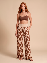Indlæs billede i galleriet, Model Front: Uv Line Pantalon De Plage Pants Diamond Rib Upf50+