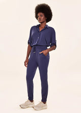 Indlæs billede i galleriet, Image 02: Uv Line Pantalon De Plage Pants Fem Basic Navy Blue Upf50+
