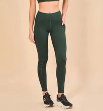 Indlæs billede i galleriet, Gallery: Uv Line Fitness Bas Legging Fit Aspen Green Cactus Upf50+