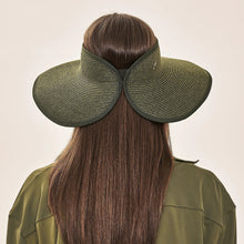 Indlæs billede i galleriet, Model Back: Uv Line Visière Visor Siena Imp Fem Militar Green Upf50+