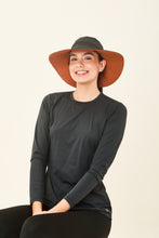 Indlæs billede i galleriet, Image 05: Uv Line Chapeau Souple/Capeline San Diego Preto Caramelo Upf50+