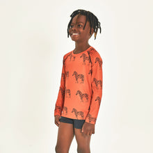 Indlæs billede i galleriet, Image 02: Uv Line T-Shirt Longsleeve Acqua Zebra Inf Upf50+