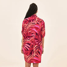 Indlæs billede i galleriet, Model Back: Uv Line Chemise Shirtdress Copacabana Upf50+