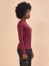 Indlæs billede i galleriet, Image 02: Uv Line T-Shirt Longsleeve Uvpro Vermelho Quimado Upf50+
