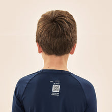 Indlæs billede i galleriet, Image 04: Uv Line T-Shirt Acqua Qr Code Marinho Upf50+