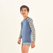 Indlæs billede i galleriet, Image 02: Uv Line T-Shirt Rash Guard Kids Costela Aco Off White Upf50+