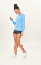 Indlæs billede i galleriet, Image 02: Uv Line T-Shirt Camiseta Uv X Pro Ml Azul Claro Upf50+