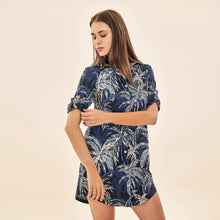 Indlæs billede i galleriet, Image 02: Uv Line Chemise Shirtdress Coqueiros Marinho Upf50+