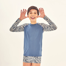 Indlæs billede i galleriet, Image 04: Uv Line T-Shirt Rash Guard Kids Costela Aco Off White Upf50+