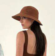 Indlæs billede i galleriet, Product Front: Uv Line Chapeau Souple/Capeline Lyon Conhaque Upf50+