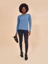 Indlæs billede i galleriet, Image 04: Uv Line T-Shirt Longsleeve Uvpro Indigo Upf50+
