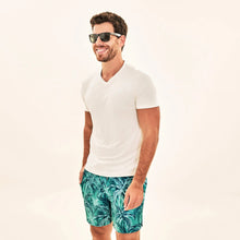 Indlæs billede i galleriet, Image 05: Uv Line Short De Bain Short Acqua Coqueiros Turquesa Upf50+