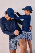 Indlæs billede i galleriet, Image 08: Uv Line Bermuda / Short Pour Homme Shorts Acqua Boxer Tie Dye Blue Upf50+