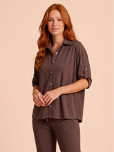 Indlæs billede i galleriet, Gallery: Uv Line Chemise Shirt Copa Brown Upf50+