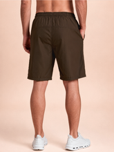 Indlæs billede i galleriet, Model Back: Uv Line Bermuda / Short Pour Homme Shorts New Fit Masc Brown Upf50+