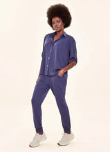Indlæs billede i galleriet, Image 03: Uv Line Chemise Shirt Copa Navy Blue Upf50+