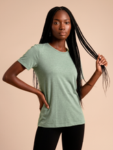 Indlæs billede i galleriet, Gallery: Uv Line T-Shirt T-Shirt Fem New Fit Mix Green Upf50+