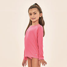 Indlæs billede i galleriet, Image 02: Uv Line T-Shirt Acqua Qr Code Chiclete Fluor Upf50+