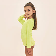 Indlæs billede i galleriet, Image 02: Uv Line T-Shirt Acqua Qr Code Amarelo Fluor Upf50+
