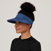 Indlæs billede i galleriet, Image 02: Uv Line Visière Visor Leblon Navy Blue Upf50+
