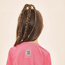 Indlæs billede i galleriet, Image 04: Uv Line T-Shirt Acqua Qr Code Chiclete Fluor Upf50+
