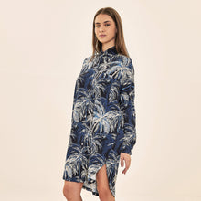 Indlæs billede i galleriet, Image 02: Uv Line Chemise Shirtdress Ipanema Coqueiros Marinho Upf50+

