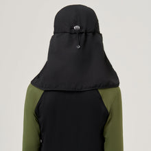 Indlæs billede i galleriet, Model Back: Uv Line Casquette Cap Legionario Teens Inf Black Upf50+
