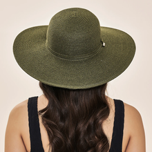 Indlæs billede i galleriet, Model Back: Uv Line Chapeau Souple/Capeline Hat Jurere Imp Fem Green Militar Upf50+
