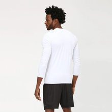 Indlæs billede i galleriet, Model Back: Uv Line T-Shirt Longsleeve Uvpro Branco Upf50+
