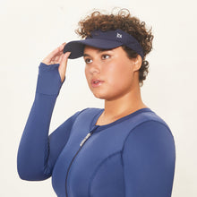 Indlæs billede i galleriet, Image 03: Uv Line Visière Visor Athletic Dry Fem Navy Blue Upf50+
