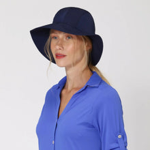 Indlæs billede i galleriet, Image 03: Uv Line Chapeau Souple/Capeline San Remo Marinho Offwhite Upf50+
