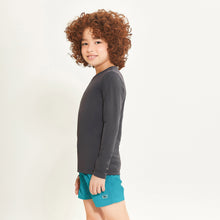 Indlæs billede i galleriet, Image 02: Uv Line T-Shirt Longsleeve Uvpro Kids Preto Upf50+
