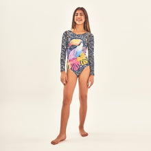 Indlæs billede i galleriet, Image 05: Uv Line Une Pièce Fille Swimsuit Girl Tucano Upf50+
