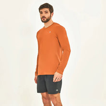 Indlæs billede i galleriet, Image 02: Uv Line T-Shirt Pour Homme Longsleeve Sport Fit Caramelo

