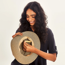 Indlæs billede i galleriet, Image 06: Uv Line Chapeau Fedora Hat Giovana Imp Fem Mescla Upf50+
