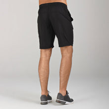 Indlæs billede i galleriet, Model Back: Uv Line Bermuda / Short Pour Homme Shorts New Fit Br Masc Black Upf50+
