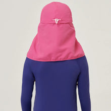 Indlæs billede i galleriet, Model Back: Uv Line Casquette Legionario Teens Pink Upf50+
