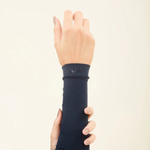 Indlæs billede i galleriet, Image 05: Uv Line Gants Sun-Protection Sleeve Navy Upf50+
