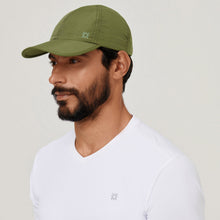 Indlæs billede i galleriet, Image 02: Uv Line Casquette Cap Uv Pro Masc Green Militar Upf50+
