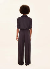 Indlæs billede i galleriet, Model Back: Uv Line Pantalon De Plage Pantalona Preto Upf50+
