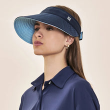 Indlæs billede i galleriet, Image 03: Uv Line Visière Visor Bali Fem Navy Light Blue Upf50+
