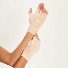 Indlæs billede i galleriet, Image 05: Uv Line Gants Short Gloves Uni Chocolate Upf50+
