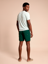 Indlæs billede i galleriet, Model Back: Uv Line T-Shirt Pour Homme T-Shirt Uvpro Masc Light Green Upf50+

