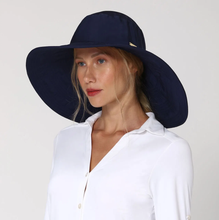 Indlæs billede i galleriet, Image 02: Uv Line Chapeau Souple/Capeline Beverly Hills Marinho Upf50+

