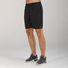 Indlæs billede i galleriet, Model Front: Uv Line Bermuda / Short Pour Homme Shorts New Fit Br Masc Black Upf50+
