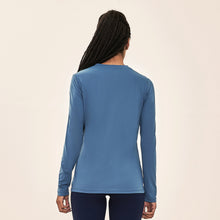 Indlæs billede i galleriet, Model Back: Uv Line T-Shirt Longsleeve Sport Fit Aco Upf50+
