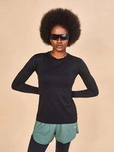 Indlæs billede i galleriet, Gallery: Uv Line T-Shirt Longsleeve Fem Skin Infratherm Preto Upf50+

