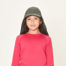 Indlæs billede i galleriet, Model Front: Uv Line Casquette Legionario Teens Verde Militar Upf50+
