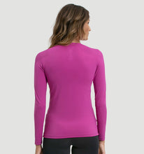 Indlæs billede i galleriet, Model Back: Uv Line T-Shirt Longsleeve Uvpro Fem Pink Upf50+
