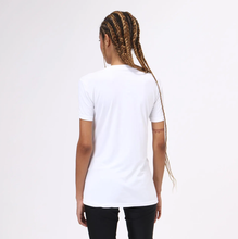 Indlæs billede i galleriet, Model Back: Uv Line Fitness Haut T-Shirt Sport Fit Branco Upf50+
